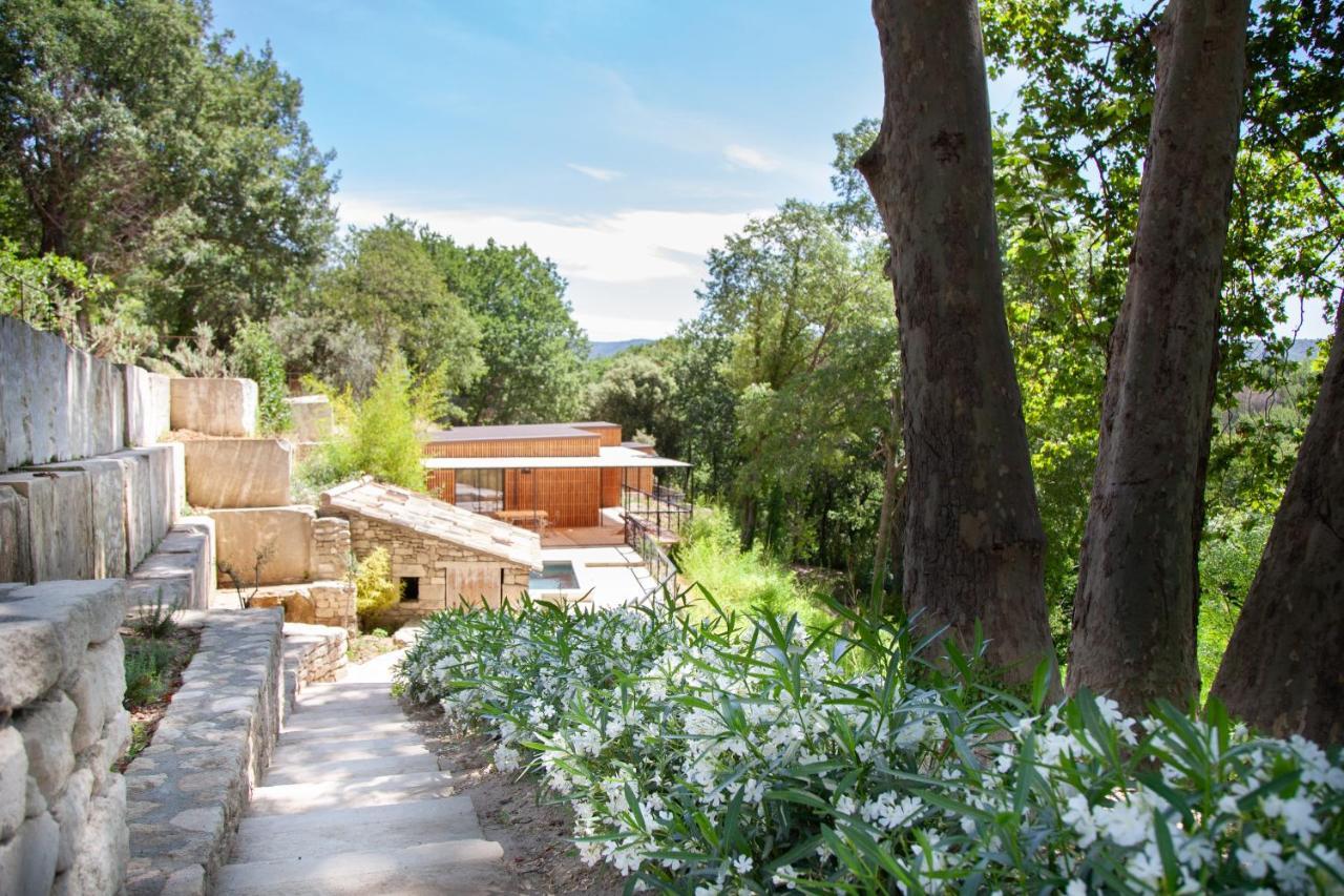 Les Cabanes De La Fontaine Лакост Экстерьер фото