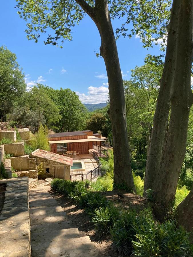 Les Cabanes De La Fontaine Лакост Экстерьер фото
