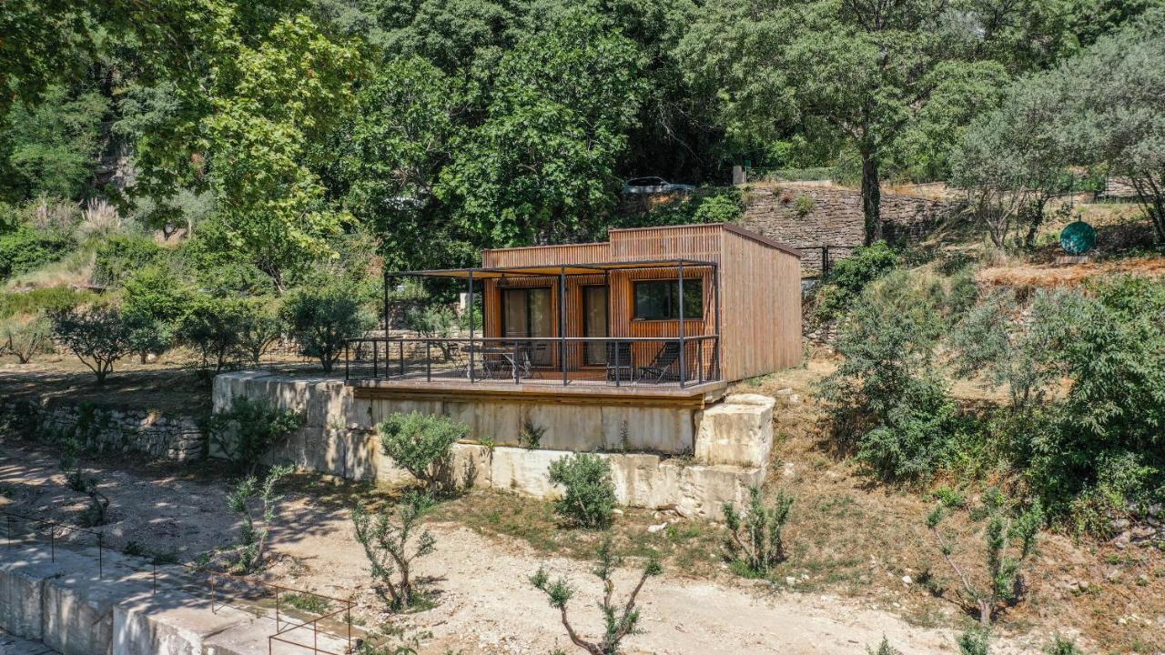 Les Cabanes De La Fontaine Лакост Экстерьер фото